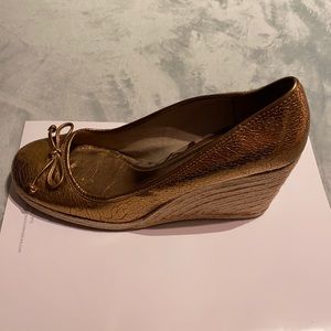 Size 9 Coach wedge shoe